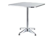 TAVOLO BAR QUADRATO ALLUMINIO