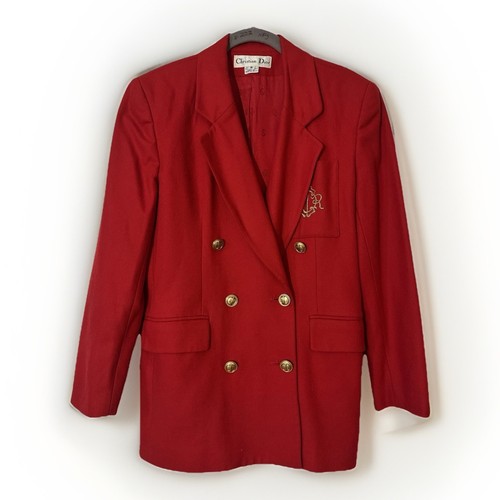 Blazer doppiopetto rosso