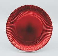 Kit 10 Piatti In Carta Rossi