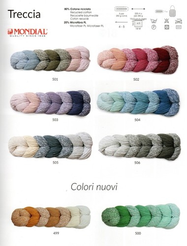 Filato treccia mondial - filato, "treccia"