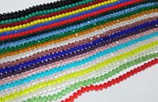 1filo/68-72pz perline in vetro cristallo forma cipolla 8x6mm bijoux