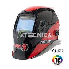 Mascher da saldatura casco autoscurante SACIT P950 TURBO MIG MAG TIG Plasma