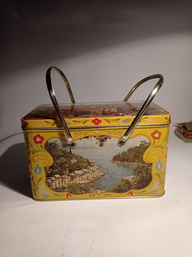 Scatola latta talmone vintage - scatola,
