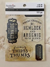 RICORDI HALLOWEEN STICKER BOOK