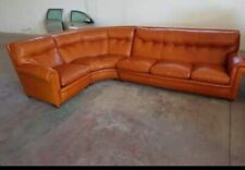 Poltrona Frau divano vintage angolare 7 posti mod. Edoardo anno 1978