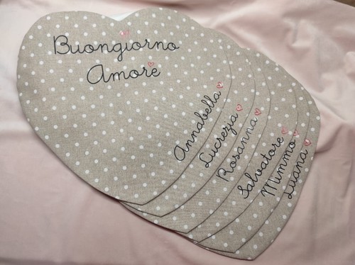 Tovagliatte personalizzate san - tovagliatte,