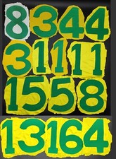 1 PZ. numero vintage a scelta