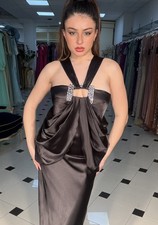Abito lungo elegante nero