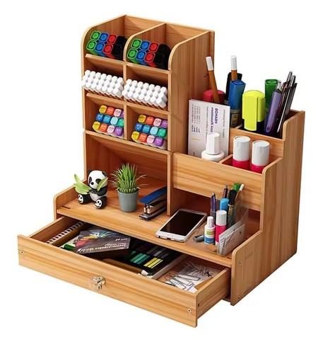 Organizer legno ciliegio - organizer,