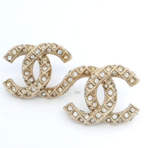Chanel interlocking crystal - cc,