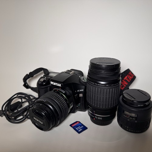 Pentax k200d ccd dslr camera - k200d,