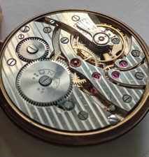 Movimento UNVER da tasca + quadrante nero diametro 42mm. (Pocket Watch movement)