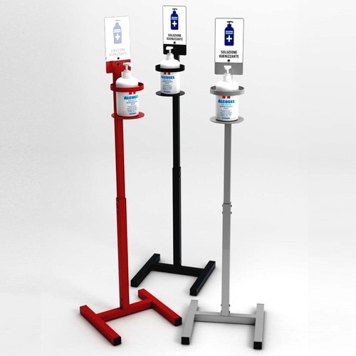 Piantana porta dispenser gel - porta,