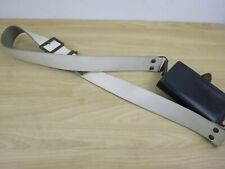 vecchio ASTUCCIO nero in disuso CINTURONE bianco cintura ottone dei MILITARI CC