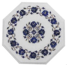 30.5cm Marmo Tavolino Semi