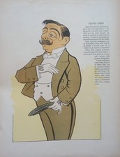 FLAVIO ANDO’ (Palermo 1851 – Marina Di Pisa 1915), Attore Teatrale.