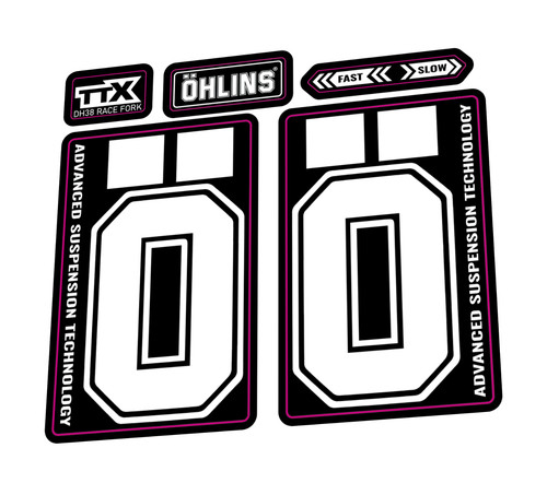 Ohlins kit decalcomania - ohlins, 38