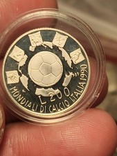200 lire · 1990 · Mondiali