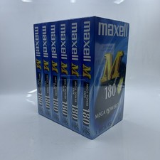 Videocassette VHS Maxell 180