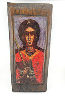 Icona vintage su legno -