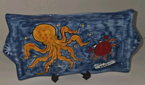 Vassoio ceramica maiolica