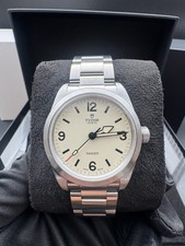 2025 Tudor Ranger 36mm acciaio beige bianco quadrante a cupola m79930-0007 mai indossato completo