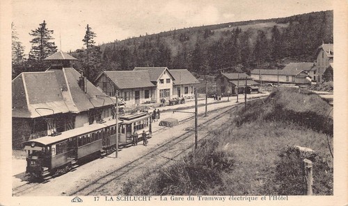 Cartolina francia schlucht - francia, la