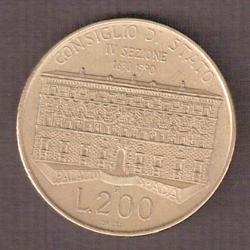 Moneta 200 lire centenario - 200,