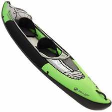 Sevylor Yukon KCC380 kayak canoa 2 posti barca a remi kayak kayak kayak ad aria verde nero