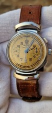Breitling 1939 Angelus 210 ULTRA RARO Crono Pilota Militare Cronografo 35 Mm