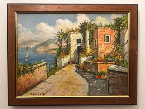 Olio pannello telato 30x40 - olio,