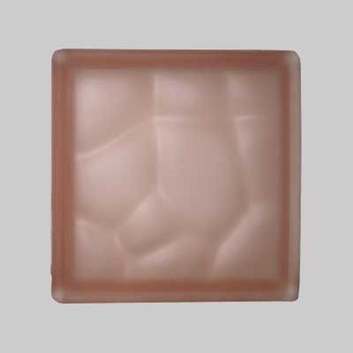 Vetromattone ondulato rosa