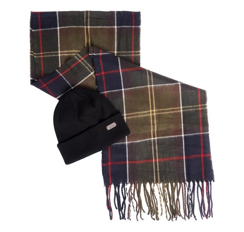 Barbour cappello sciarpa - barbour,