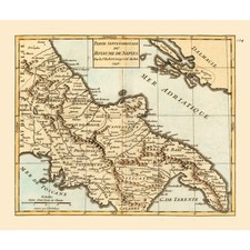 Mappa storica - Regione Napoli