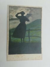 Cartolina Pubblicitaria Impermeabili Pirelli Cappotti Vestiti pubblicità firmata