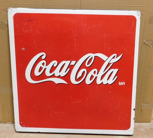 Tavolo coca cola metallo piano - tavolo,