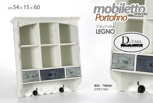 Mobile pensile libreria legno - mobile,