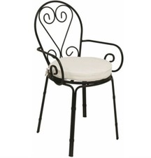 SEDIA POLTRONA CON CUSCINO IN