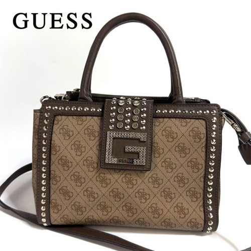 Guess borsa mano tela pelle - borsa,