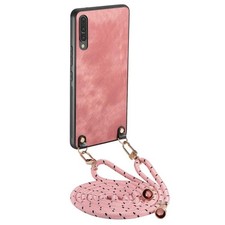 Per Samsung Galaxy A70 / A70s Custodia per telefono con retro in pelle vintage p