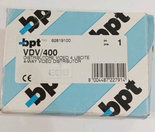 Distributore video bpt vdv 400 - video, vdv/400