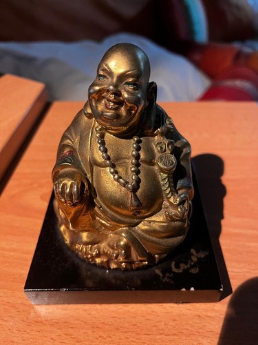 Statuetta buddha che ride - statuetta,