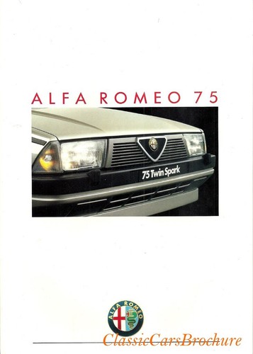Brochure depliant alfa romeo - depliant,