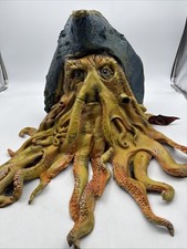 Maschera Davy Jones Deluxe 3D Pirati dei Caraibi 2006 cosplay pesante Halloween