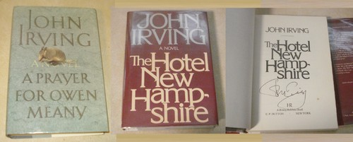John irving 1st signed - 2, ed