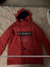 Napapijri anorak uomo rosso - napapijri,