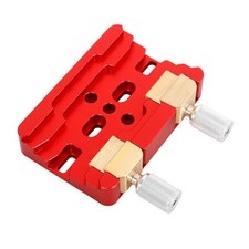 Grande morsetto di montaggio a coda di rondine fissa doppia alluminio Losmandy/Vixen per telescopio