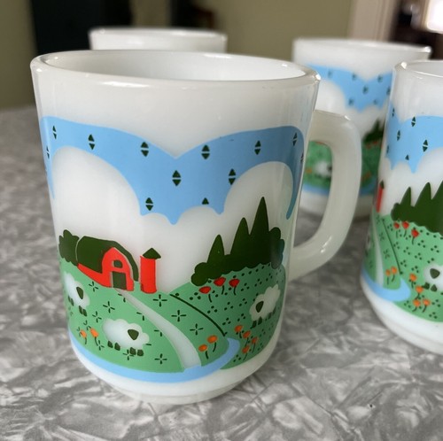 Set tazze vintage 1982 - set, 4