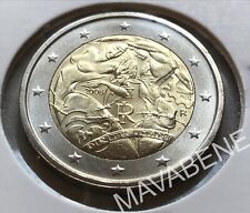 ITALIA 2008 DICHIARAZIONE DIRITTI MONETA 2 EURO NUOVA FDC cartoncino protettivo