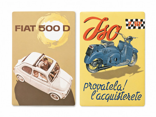 Iso isomoto fiat 500 insegne - iso,